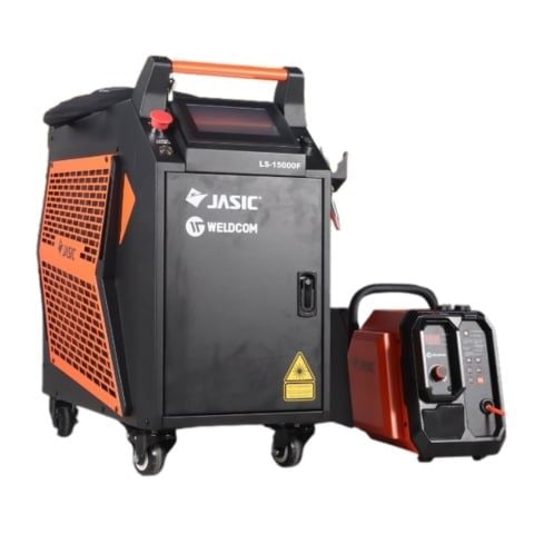 Máy hàn laser Jasic FIBER LS-15000F chuyển đổi linh hoạt 3 chức năng chỉ dùng 1 súng duy nhất
