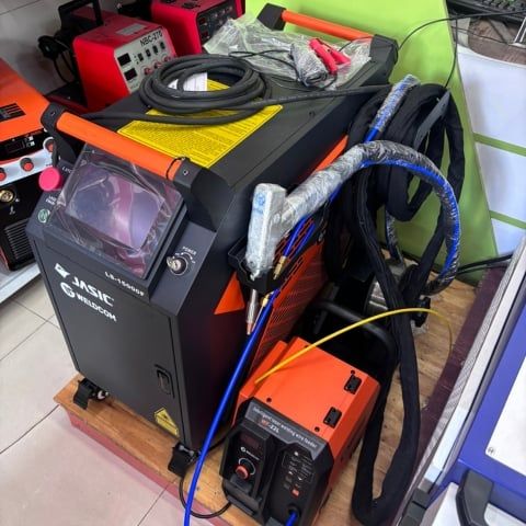 Máy hàn laser Jasic FIBER LS-15000F chuyển đổi linh hoạt 3 chức năng chỉ dùng 1 súng duy nhất