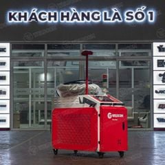 Máy hàn laser mini Weldcom LW1000SM trang bị nguồn laser Raycus chính hãng