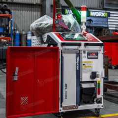 Máy hàn laser mini Weldcom LW2000SM có 7 chế độ hàn, dễ dàng hàn các loại vật liệu inox, nhôm, đồng, hợp kim