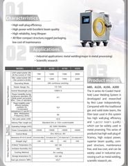 Máy hàn laser mini Reci Nhanh hơn tới gấp 10 lần so với hàn TIG. Hạn chế bắn tóe, ít phải làm sạch sau khi hàn.