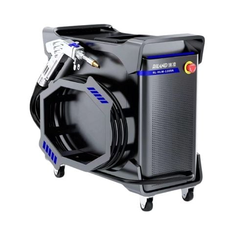 Máy hàn laser mini Riland RL-HLW-1200A ba chức năng hàn, cắt, tẩy ghỉ và làm mát bằng khí