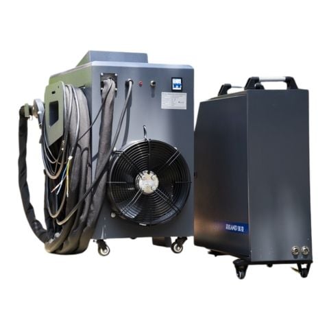 Máy hàn laser Riland RL-HLW-2000 đầu cấp 2 dây công suất 2000W ba chức năng Hàn - Cắt - Tẩy Gỉ