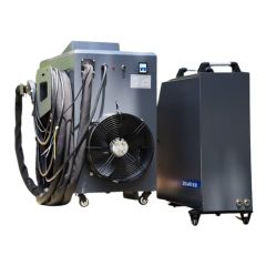 Máy hàn laser Riland RL-HLW-2000 đầu cấp 2 dây công suất 2000W ba chức năng Hàn - Cắt - Tẩy Gỉ