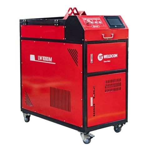 Máy hàn laser Weldcom LW1000M hàn nhanh gấp 5 - 10 lần hàn TIG, hàn dày 3 - 5mm