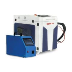 Máy hàn laser Hồng Ký HK-LW1500 hàn điểm, hàn liên tục và hàn xung. Hỗ trợ cắt vật liệu mỏng và làm sạch