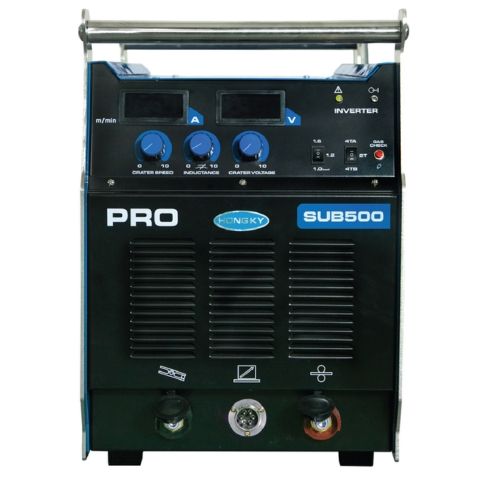 Máy hàn hồ quang chìm Hồng Ký SUB500Pro dùng cho mối hàn dày, đường hàn dài, tốc độ đắp cao và độ ngấu sâu
