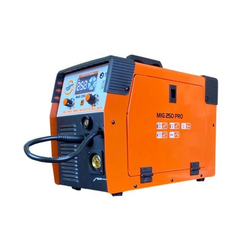 Máy hàn mig Jacpro MIG 250 Pro công nghệ Nhật Bản chống giật, mồi lửa nhanh. Trang bị ba chức năng hàn đa dạng