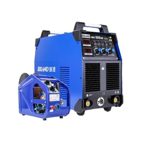 Máy hàn mig Riland NBC 500GF sử dụng 8 IGBT đơn và 2 đi-ốt khối cao cấp, chịu tải cao