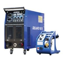 Máy hàn mig Riland NB 500I Hiệu suất cao, ở nhiệt độ 40°C máy đạt hiệu suất làm việc 60%