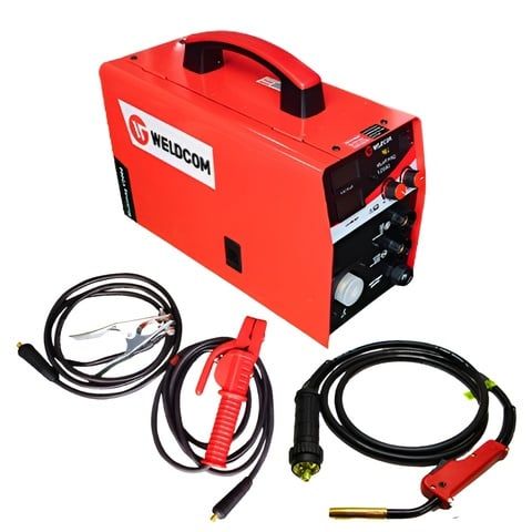 Máy hàn mig bán tự động Weldcom Multimag V2000 Hàn mig và hàn que. Hàn que 2.5mm liên tục