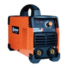 Máy hàn que Jasic ARES 200 Hàn que 2.5mm - 4.0mm, với hiệu suất 100% cho que 3.2mm và 60% cho que 4.0mm.