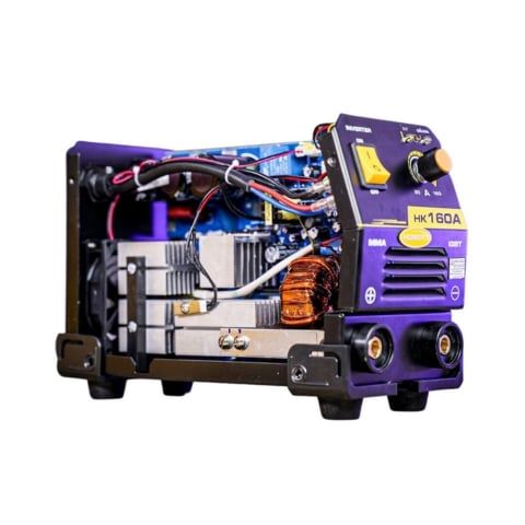 Máy hàn que Hồng Ký HK 160A dòng hàn 160A mạnh mẽ, hàn liên tục với que hàn 3.2mm