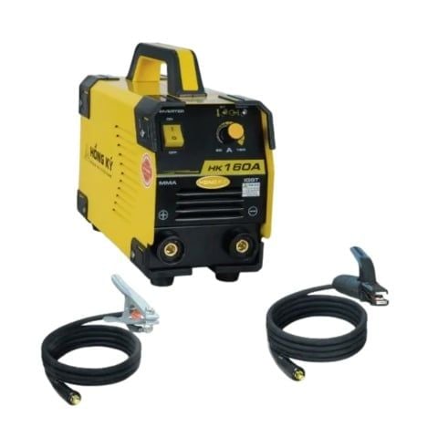 Máy hàn que Hồng Ký HK 160A dòng hàn 160A mạnh mẽ, hàn liên tục với que hàn 3.2mm