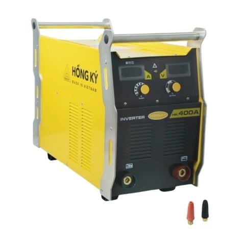 Máy hàn que Hồng Ký HK400A hàn que 5.0mm liên tục, công suất đúng 400A hiệu suất 100%