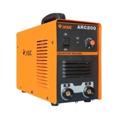 Máy hàn que điện tử Jasic ARC 200 (R04) Hàn que 3.2mm liên tục, hàn que 4.0mm vừa phải. Dòng hàn khoẻ, ổn định