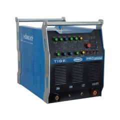 Máy hàn tig Hồng Ký TIG 250AXPro có thể hàn hầu hết kim loại và hợp kim như thép, inox và nhôm