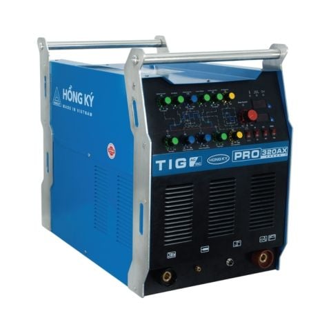Máy hàn tig Hồng Ký TIG 320AXPro công suất mạnh mẽ, hệ thống đánh lửa tần số cao