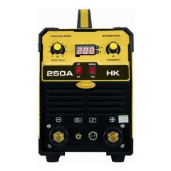 Máy hàn tig Hồng Ký HKTIG250A hai chế độ hàn TIG và Que, đáp ứng hàn các vật liệu từ mỏng đến dày
