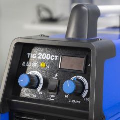 Máy hàn tig Riland TIG 200CT hàn tig và que. Công nghệ inverter tiết kiệm điện năng
