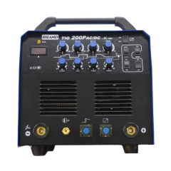 Máy hàn tig Riland TIG 200PAC/DC hàn phôi dày ( 0.5 - 4.0mm ) hàn que từ ( 2.5 - 3.2mm )