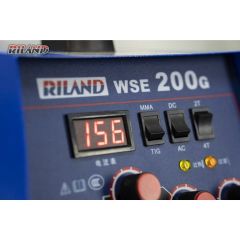 Máy hàn tig Riland WSE 200G hàn phôi dày ( 0.5mm - 4.0mm ). Tích hợp thêm chế độ hàn que