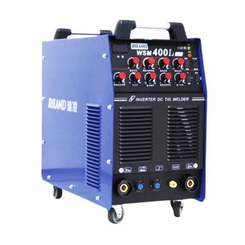 Máy hàn tig Riland WSM 400IJ hàn Tig, hàn Que và Tig xung. Thiết kế bền chắc, chống bụi, chống nước