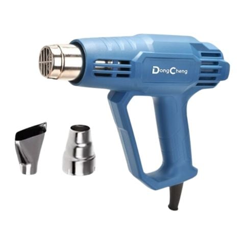 Máy khò nhiệt DongCheng DQB05-2000 Chất liệu nhựa cao cấp, chịu va đập tốt và có khả năng cách nhiệt