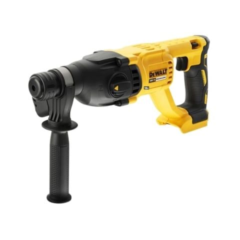 Máy khoan bê tông pin Dewalt DCH133 Động cơ mạnh mẽ trang bị chức năng chống rung giúp máy khoan dễ dàng.