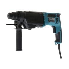 Máy khoan bê tông điện Makita M8701B Công suất 800W Ba chế độ khoan. Có tay cầm, thước đo độ sâu.