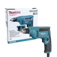 Máy khoan điện Makita M6500B công suất 230W, khoan thép đến 6.5mm và gỗ đến 9mm