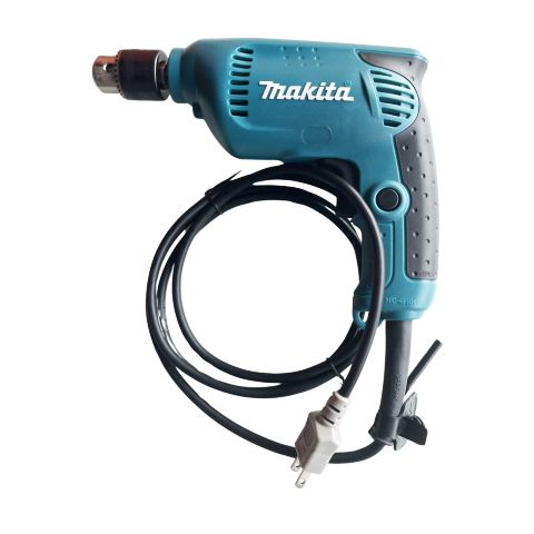 Máy khoan điện Makita 6411 dễ dàng điều chỉnh độ sâu khoan và có thể khoan trên nhiều vật liệu