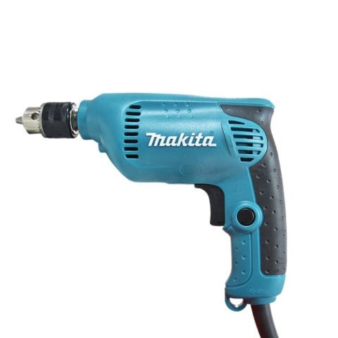 Máy khoan điện Makita 6411 dễ dàng điều chỉnh độ sâu khoan và có thể khoan trên nhiều vật liệu
