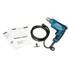 Máy khoan tốc độ Makita DP2010 khả năng khoan thép lên tới 6.5mm và gỗ 15mm