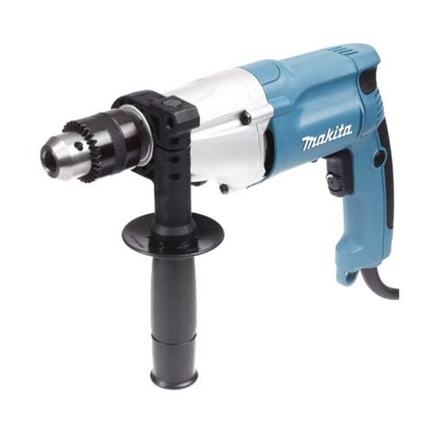 Máy khoan hai tốc độ Makita DP4010 hai tốc độ khoan khác nhau (tốc độ cao và tốc độ thấp)