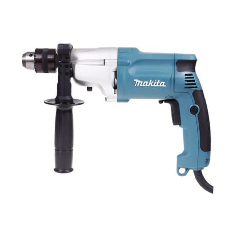 Máy khoan hai tốc độ Makita DP4010 hai tốc độ khoan khác nhau (tốc độ cao và tốc độ thấp)