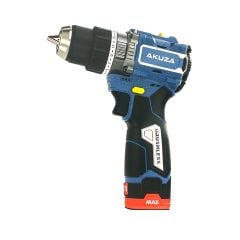 Máy khoan pin Akuza F1 ATC trang bị tốc độ không tải lên đến 2000 vòng/phút. Bật tắt tính năng chống vặn cổ tay