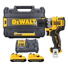 Máy khoan pin Dewalt DCD701D2-KR Lực siết cao 57.5Nm Đầu kẹp mũi khoan tối đa 10mm