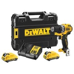 Máy khoan pin Dewalt DCD701D2-KR Lực siết cao 57.5Nm Đầu kẹp mũi khoan tối đa 10mm