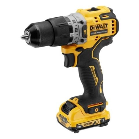 Máy khoan pin cầm tay Dewalt DCD706D2-GB Nhịp búa 25500 BPM Lực siết cực đại 57.5Nm