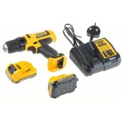 Máy khoan pin cầm tay Dewalt DCD710D2-GB Với 2 pin 2Ah, bộ sạc và hộp kit