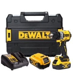 Máy khoan pin Dewalt DCD805M2T-B1 Lực siết tối đa 90Nm Khoan tường 13mm, gỗ 40mm, sắt 13mm