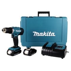 Máy khoan pin cầm tay Makita DDF453SYE tốc độ khoan cao, giúp hoàn thành công việc nhanh chóng