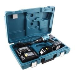 Máy khoan pin cầm tay Makita DDF453SYE tốc độ khoan cao, giúp hoàn thành công việc nhanh chóng