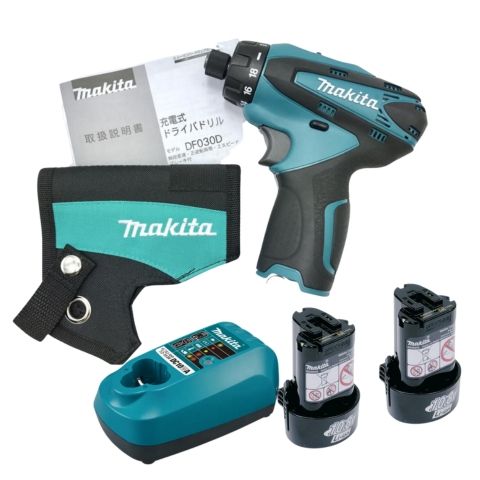 Máy khoan vặn vít pin cầm tay Makita DF030DWE tốc độ không tải cao đạt tối đa 1300 vòng/phút