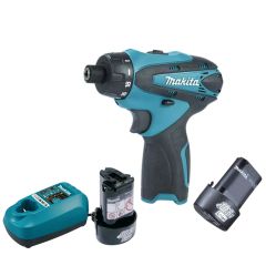 Máy khoan vặn vít pin cầm tay Makita DF030DWE tốc độ không tải cao đạt tối đa 1300 vòng/phút