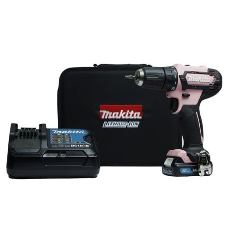 Máy khoan pin cầm tay Makita DF333DSAP1 khoan thép lên đến 10mm và gỗ lên đến 21mm