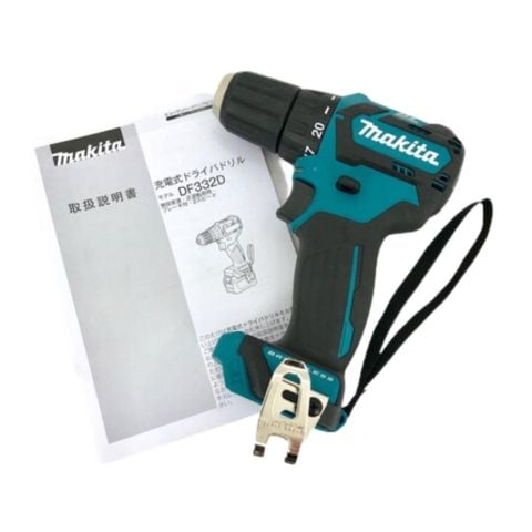 Máy khoan pin cầm tay Makita DF332DZ khoan và vặn vít tốt trên các vật liệu kim loại và gỗ