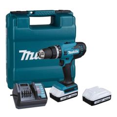 Máy khoan pin cầm tay Makita DF488D002 khả năng khoan vào vật liệu thép đến 13mm và gỗ đến 36mm