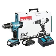 Máy khoan pin cầm tay Makita DHP453SYE thân máy chắc chắn và bền bỉ, chịu được va đập và mài mòn